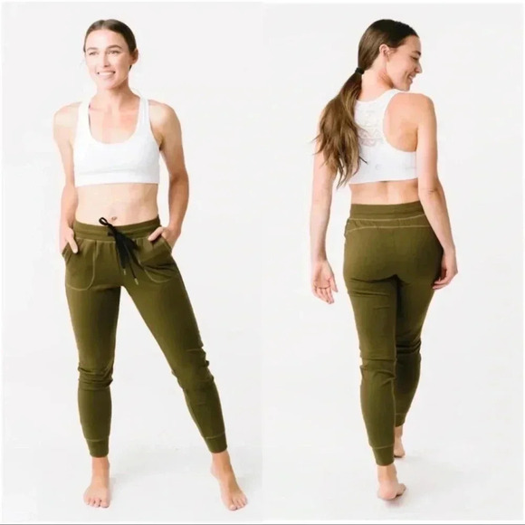 ZYIA Pants - ZYIA Olive Unwind Jogger size M